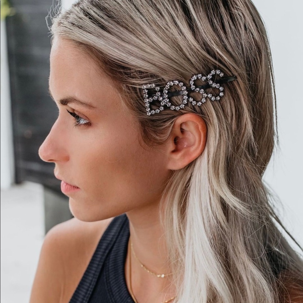 Hair clippers with BOSS GIRLS HAPPY KISS 2 for 5$